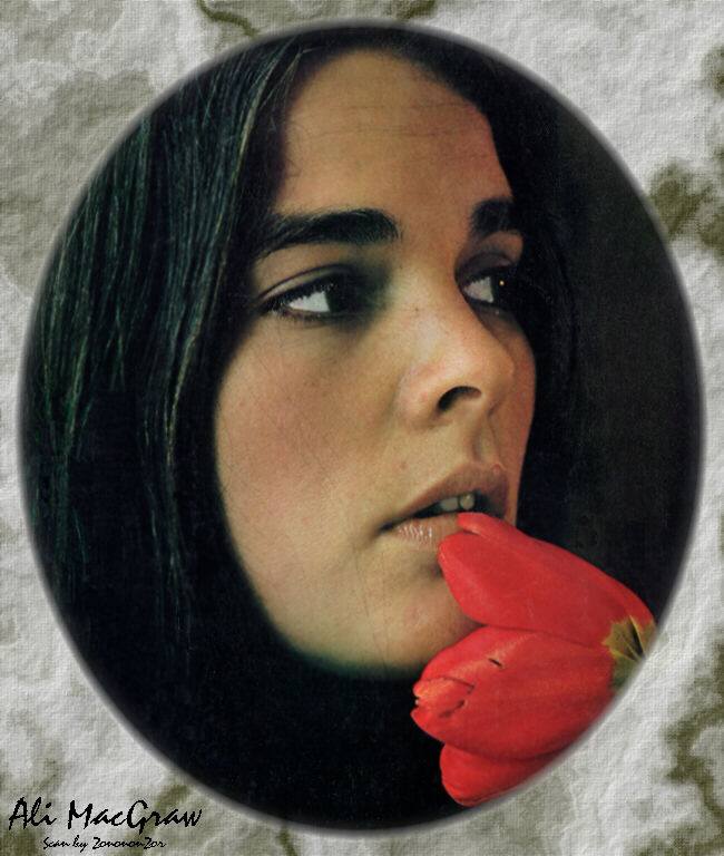 Ali MacGraw know for romantic and drama films